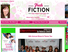 Tablet Screenshot of freshfiction.com